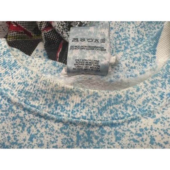 Vtg Magic Johnson Ts Sweatshirt Mens XL Lakers Crewneck 90s NBA All Over Print - Picture 9 of 16